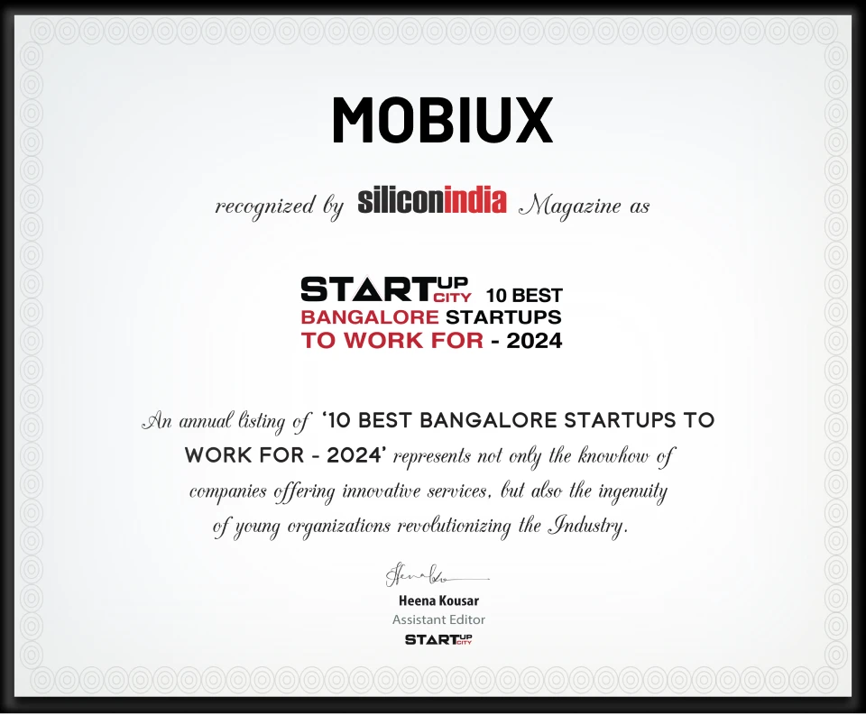 Silicon India - Top 10 Bangalore Startups to Work For